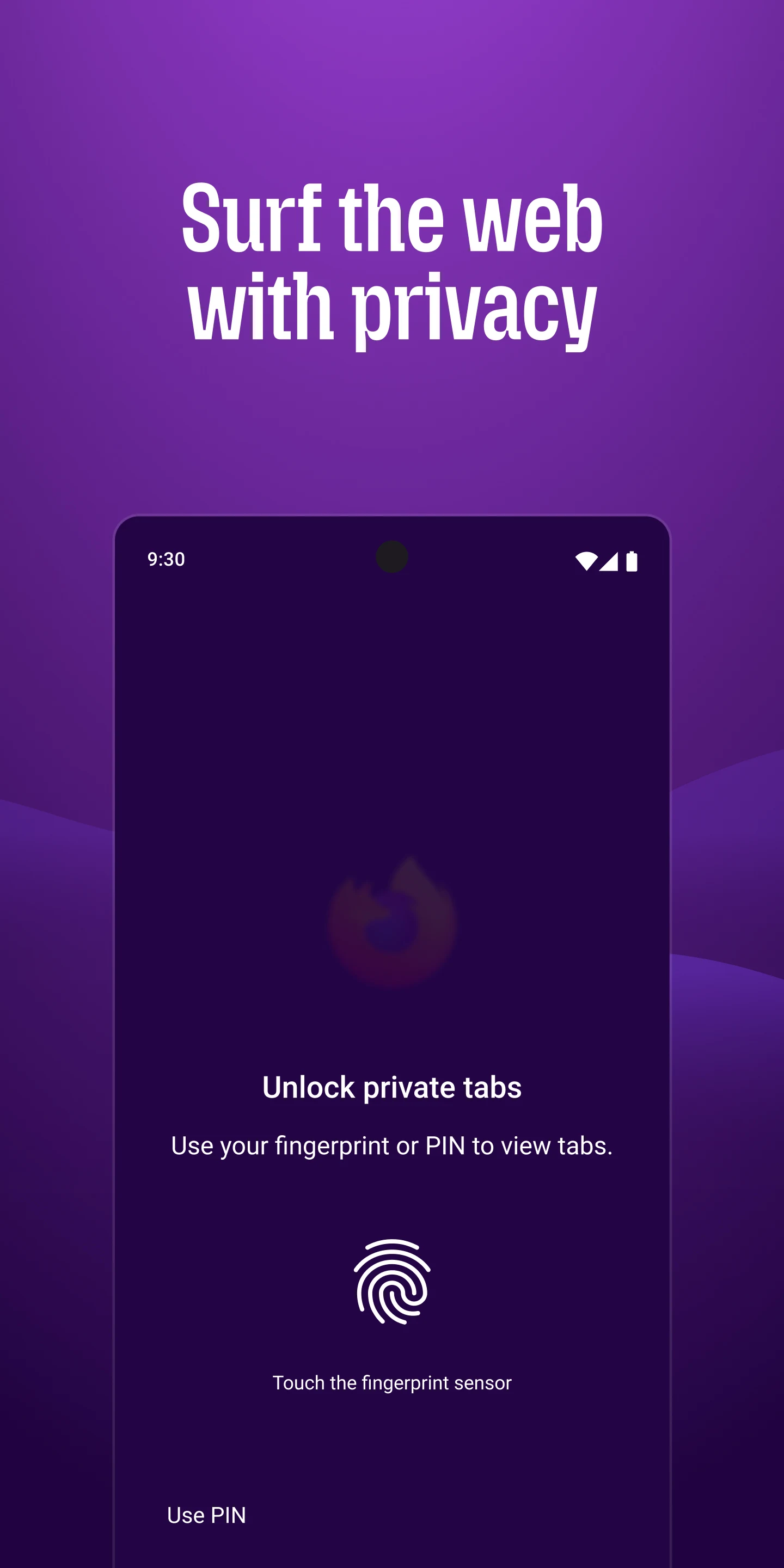 Firefox Fast & Private Browser screenshot